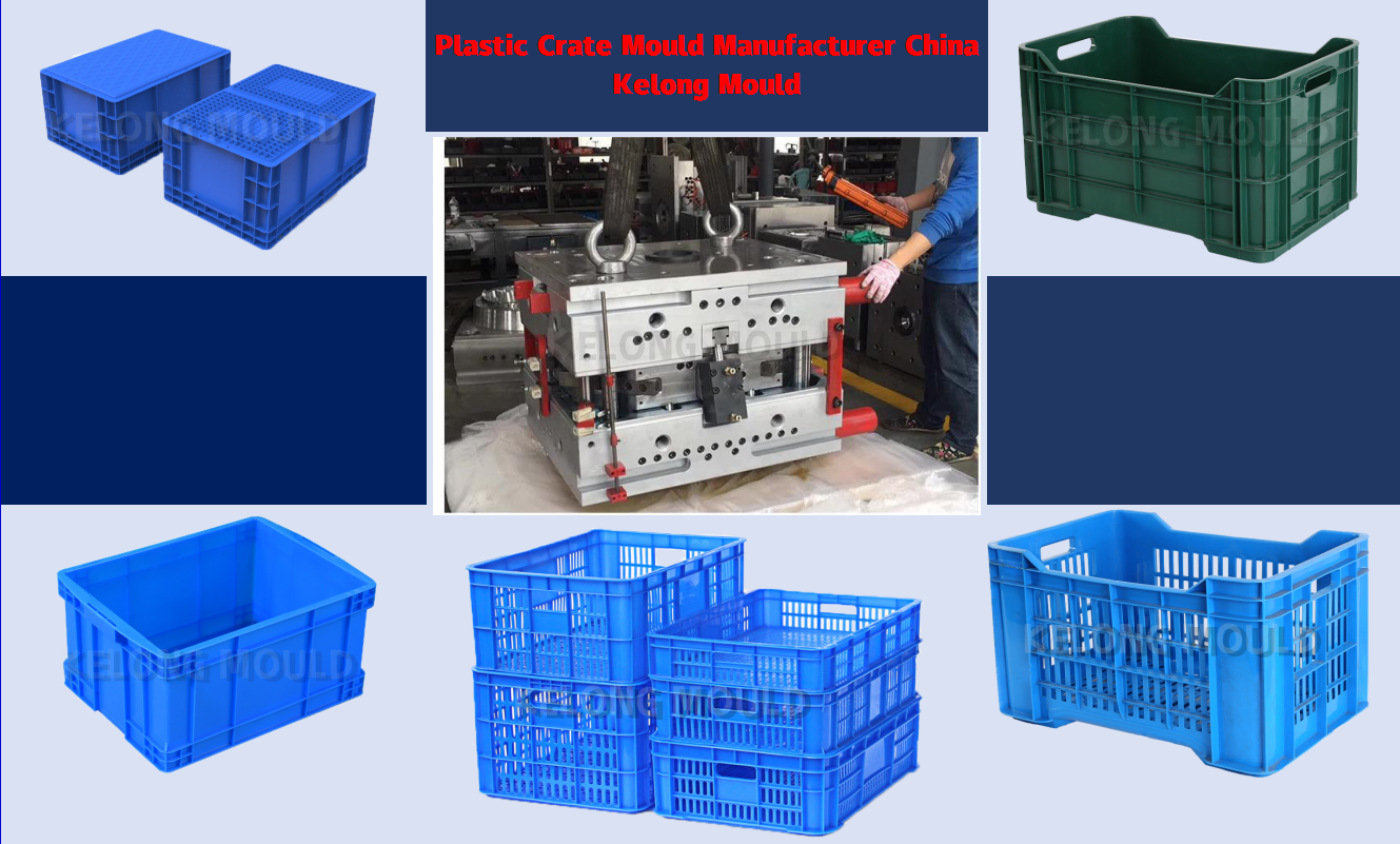 12 Bottle Beer Crate Mould - Plastic Crate Injection Mold